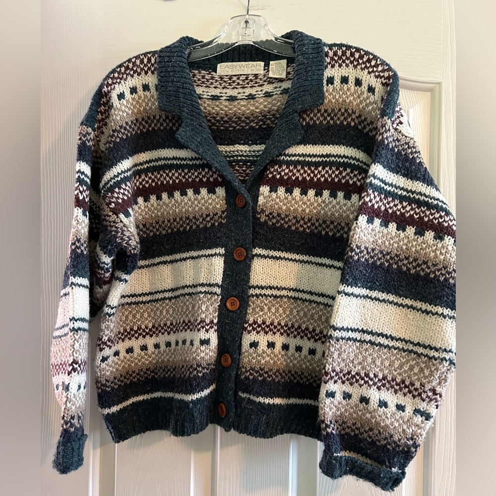 Chunky Cardigan Sweater